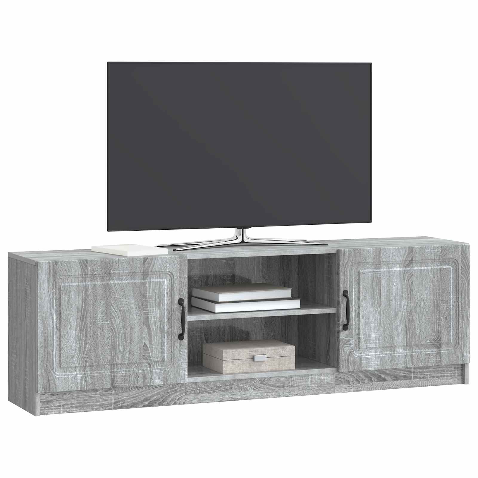 TV-Schränk Graues Sonoma 150 x 31 x 47 cm Holzwerkstoff