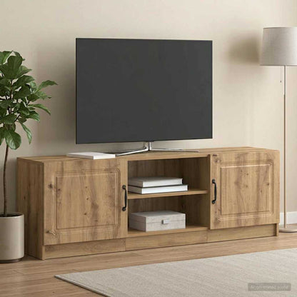 TV-Schränk 150 x 31 x 47 cm Artisan-Eiche Holzwerkstoff