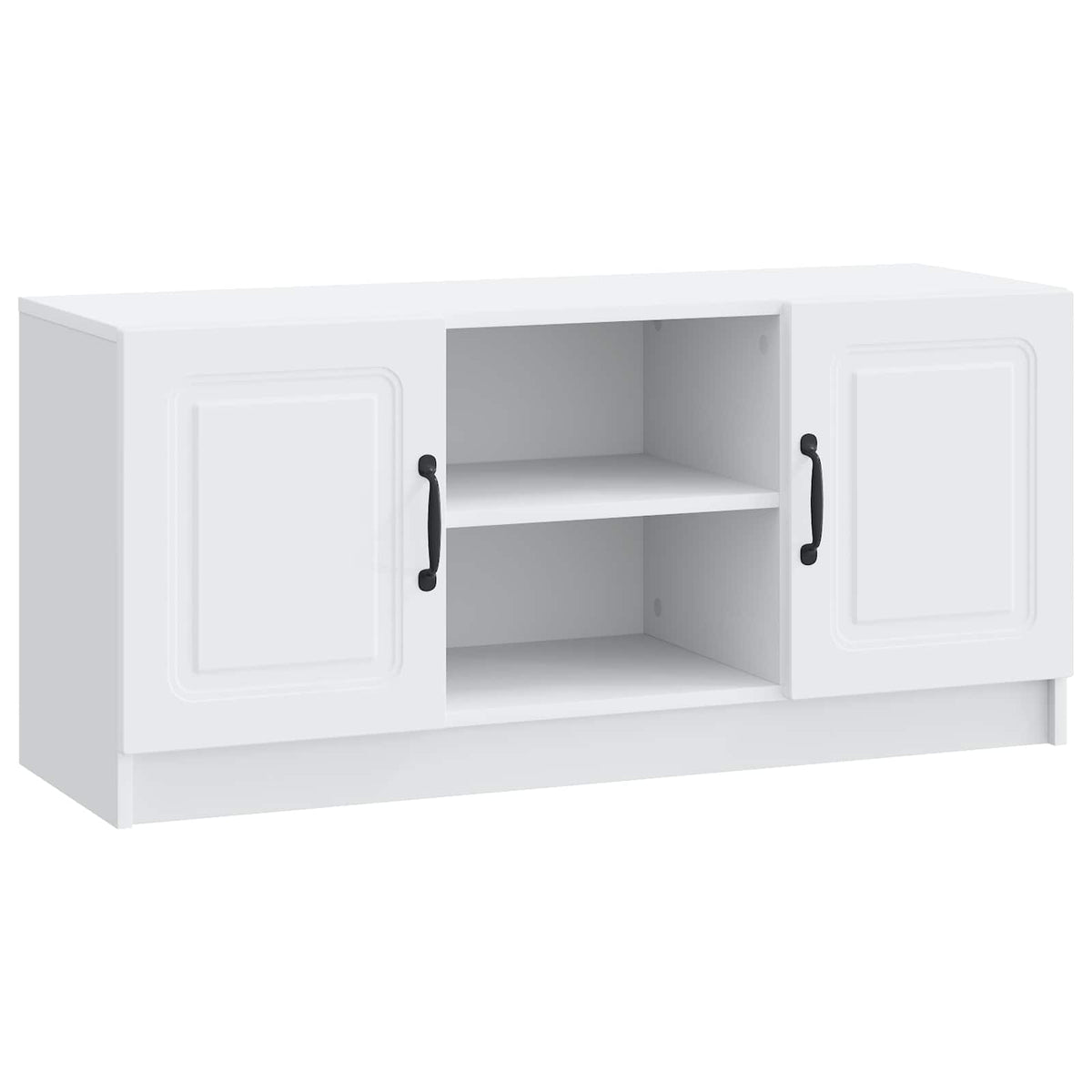 TV-Schränk Weiß 102 x 34,5 x 47 cm Holzwerkstoff