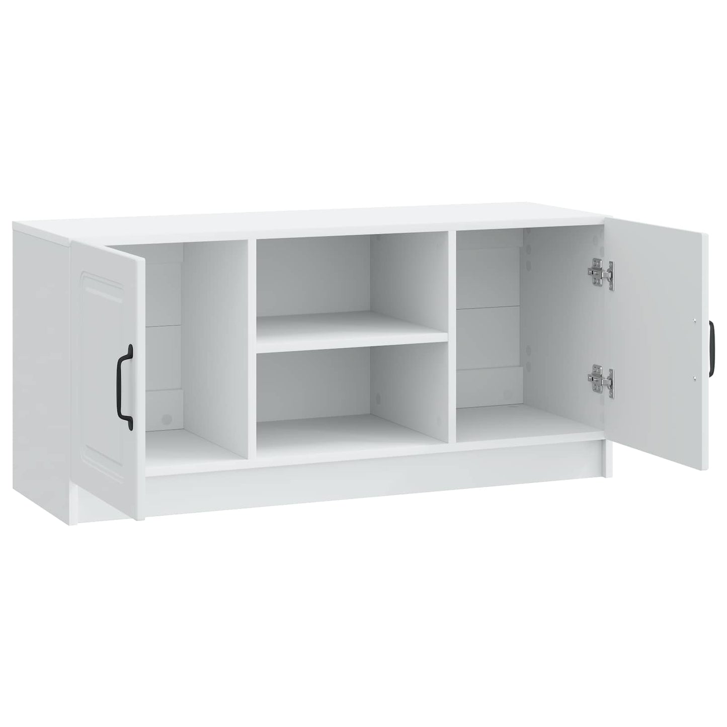TV-Schränk Weiß 102 x 34,5 x 47 cm Holzwerkstoff