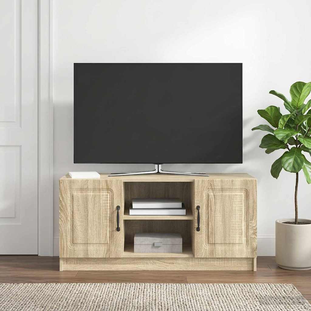 TV-Schränk Sonoma-Eiche 102 x 34,5 x 47 cm Holzwerkstoff