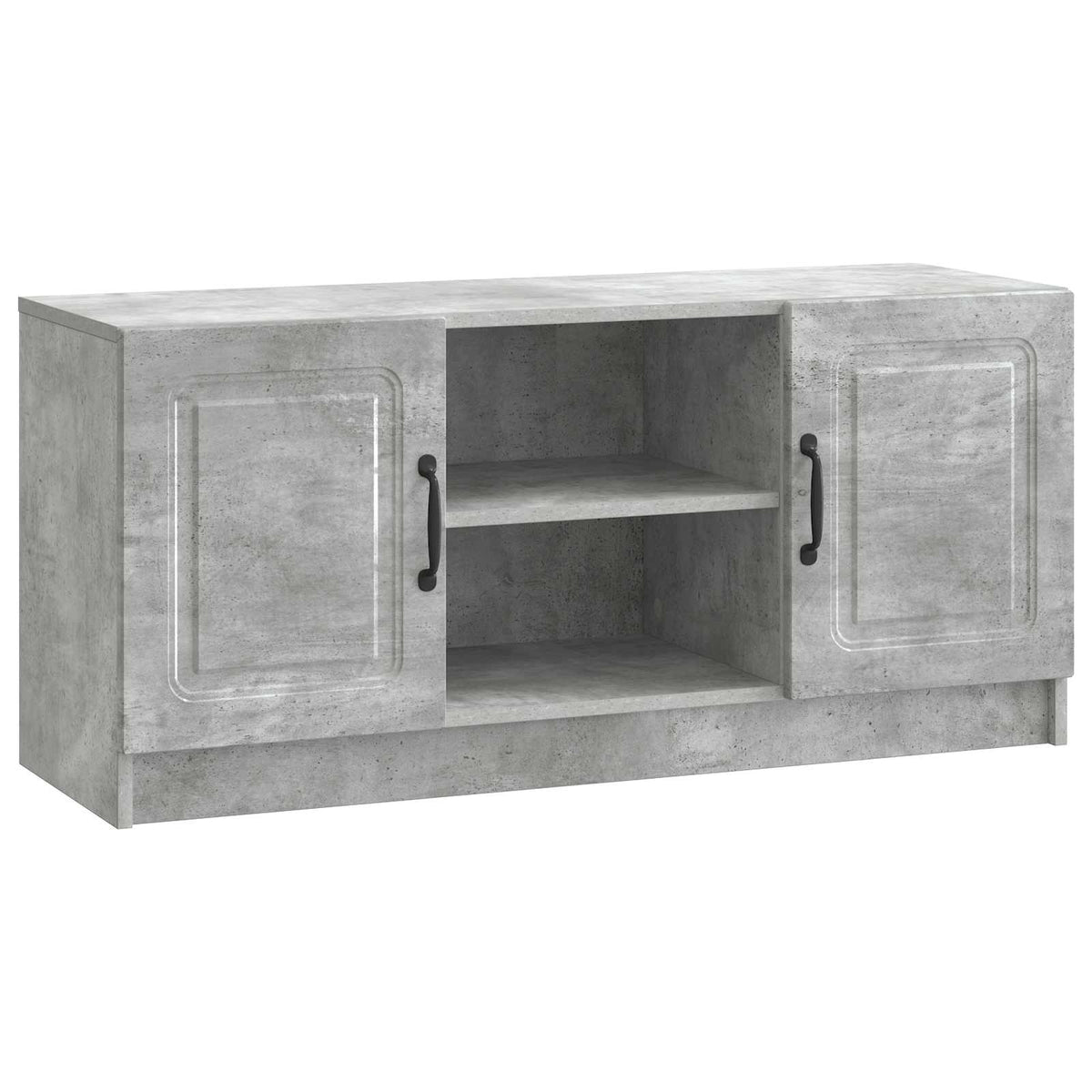TV-Schränk Betongrau 102 x 34,5 x 47 cm Holzwerkstoff