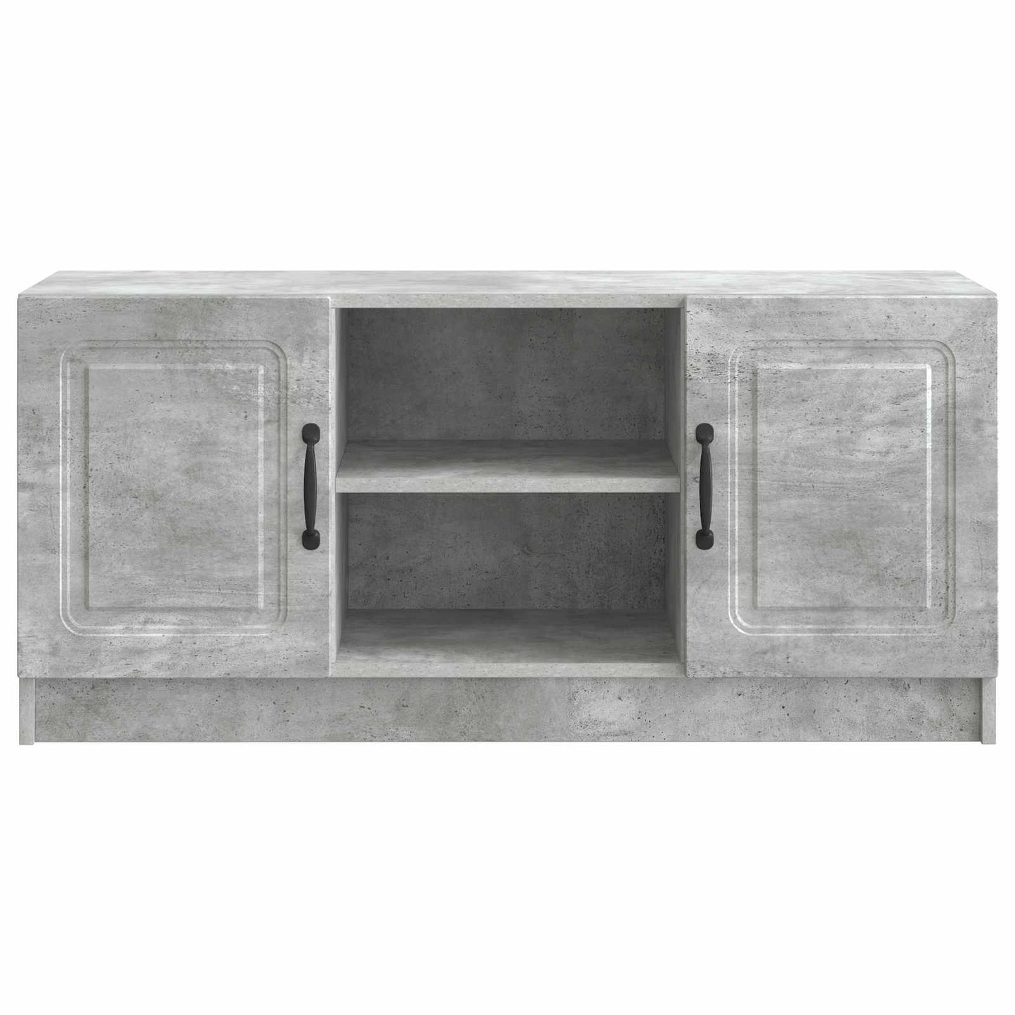 TV-Schränk Betongrau 102 x 34,5 x 47 cm Holzwerkstoff