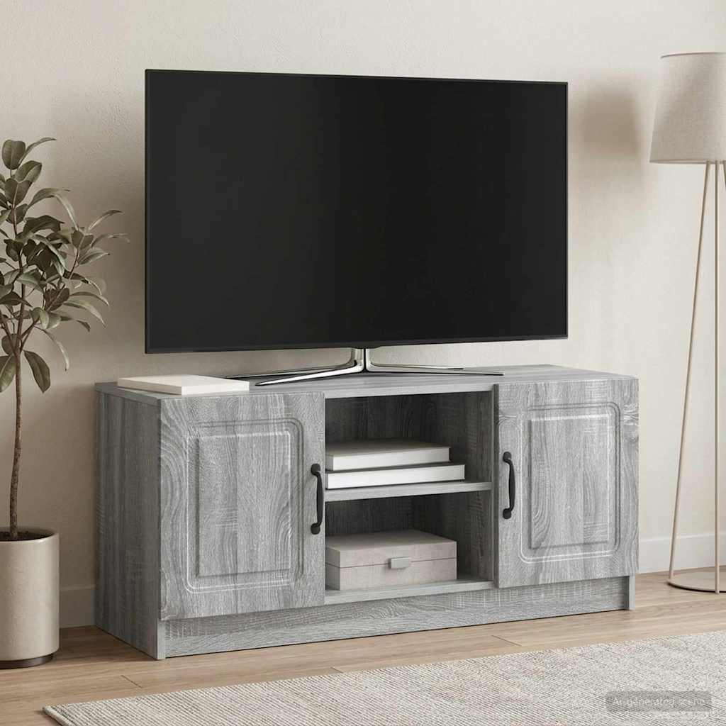 TV-Schränk Graues Sonoma 102 x 34,5 x 47 cm Holzwerkstoff