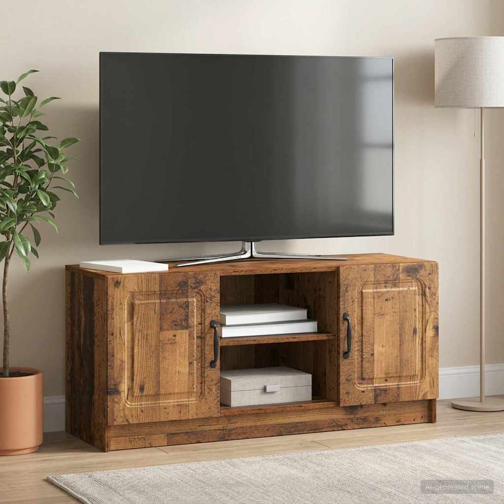 TV-Schränk Altholz 102 x 34,5 x 47 cm Holzwerkstoff