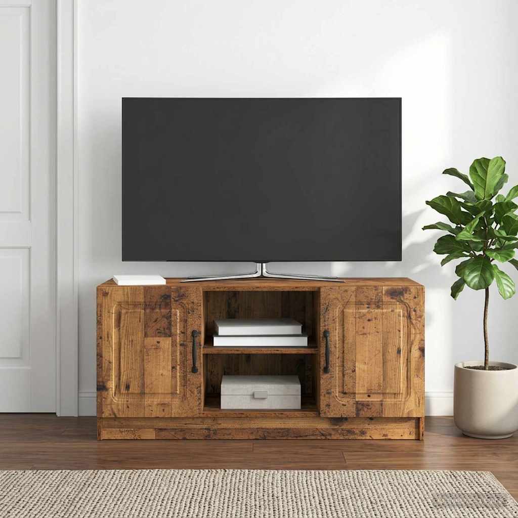 TV-Schränk Altholz 102 x 34,5 x 47 cm Holzwerkstoff