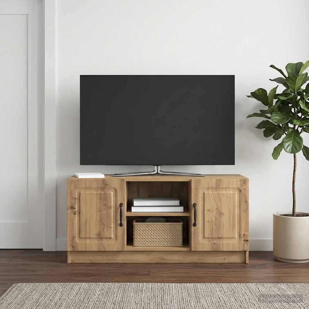 TV-Schränk 102 x 34,5 x 47 cm Artisan-Eiche Holzwerkstoff