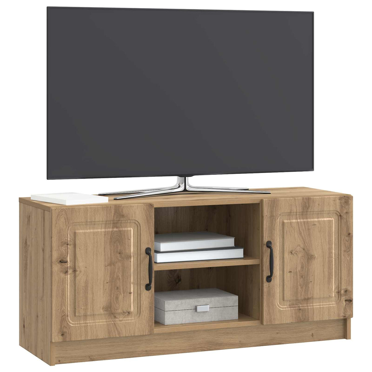 TV-Schränk 102 x 34,5 x 47 cm Artisan-Eiche Holzwerkstoff