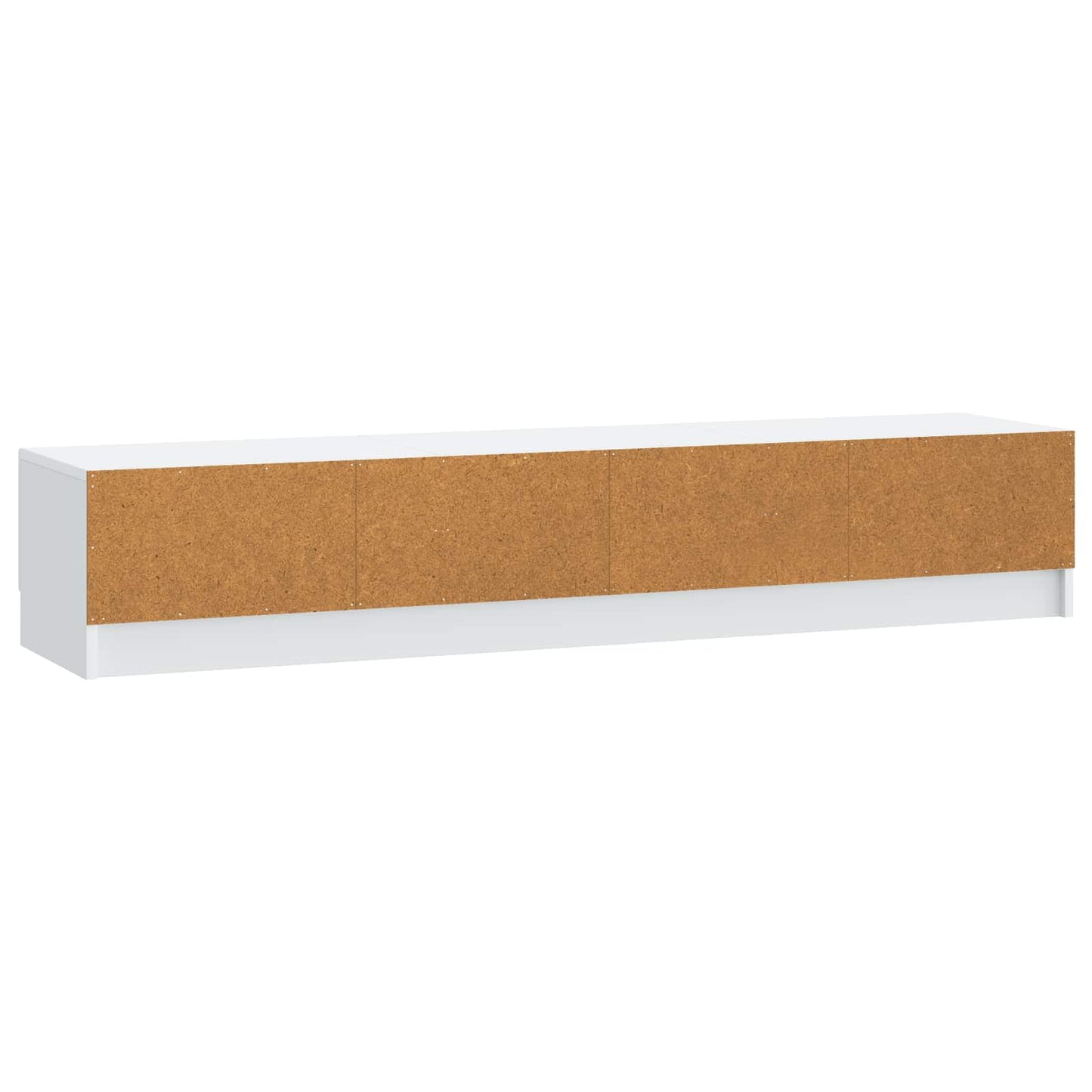 TV-Schränk mit Schubladen Weiß 147 x 34,5 x 27 cm Holzwerkstoff