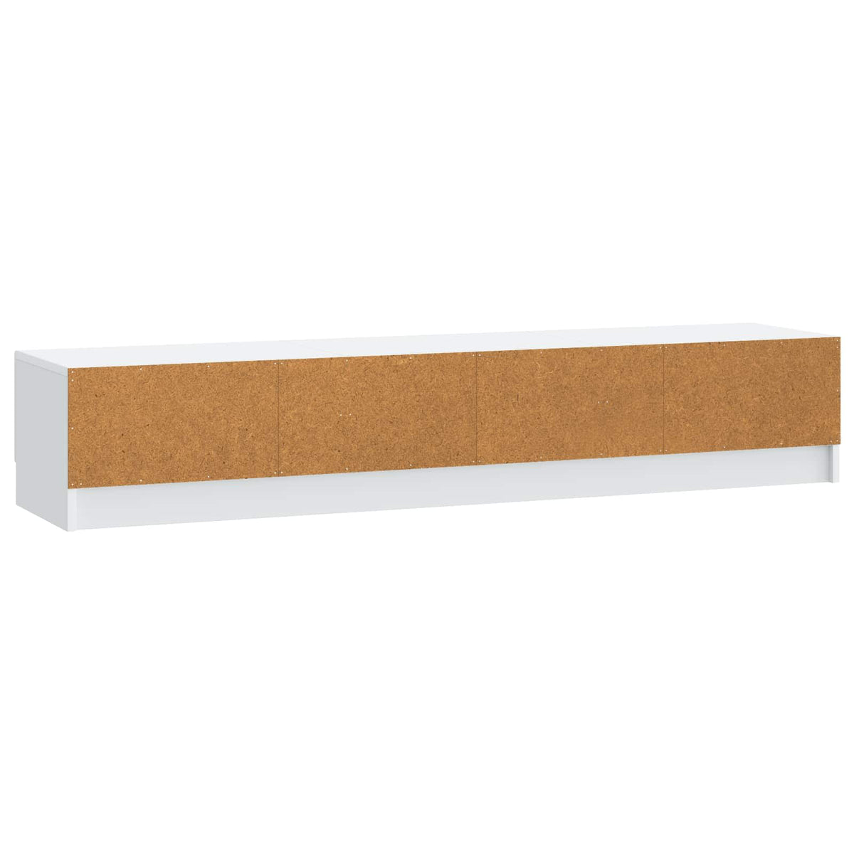 TV-Schränk mit Schubladen Weiß 147 x 34,5 x 27 cm Holzwerkstoff