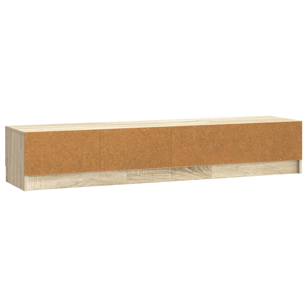 TV-Schränk 147 x 34,5 x 27 cm Sonoma-Eiche Holzwerkstoff