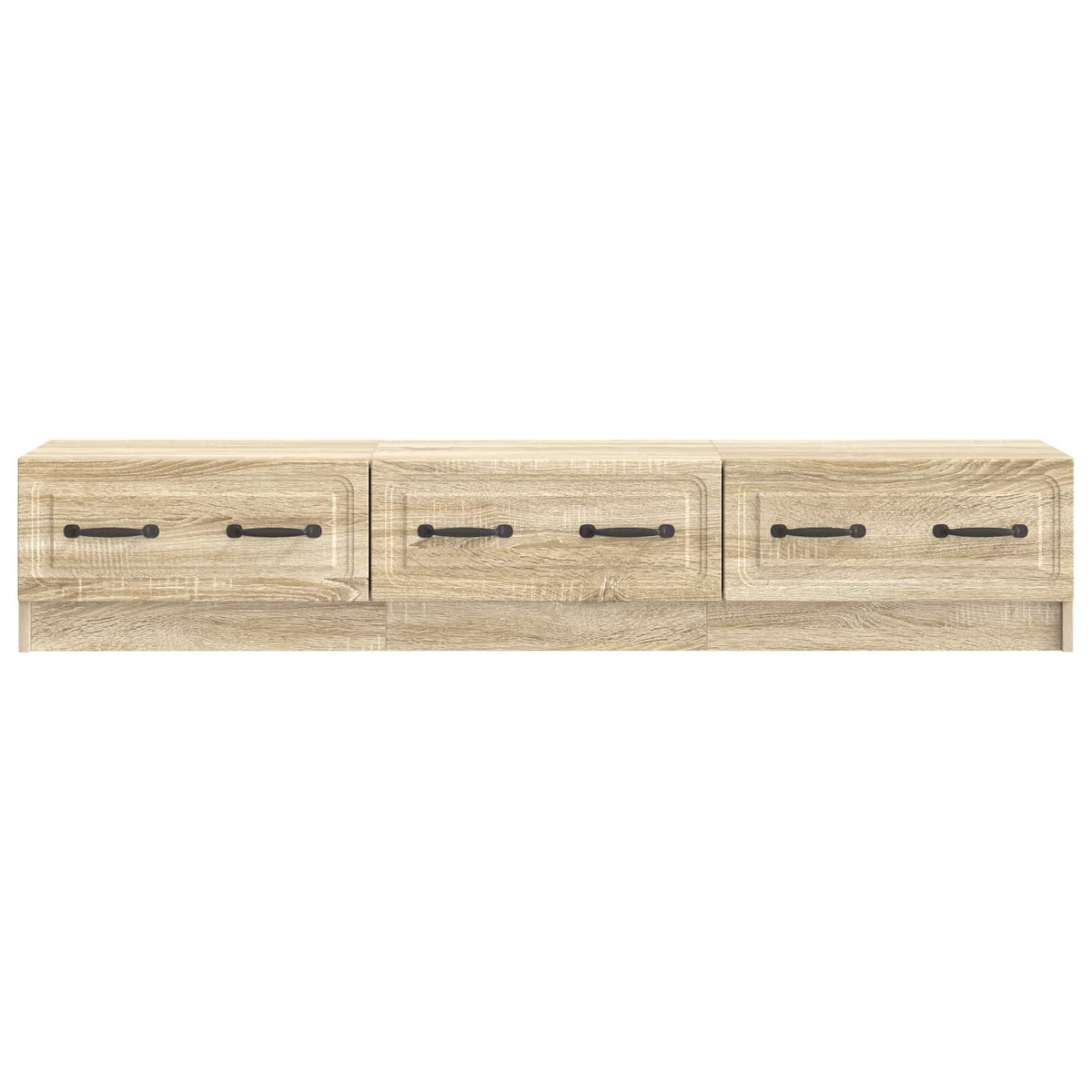 TV-Schränk 147 x 34,5 x 27 cm Sonoma-Eiche Holzwerkstoff