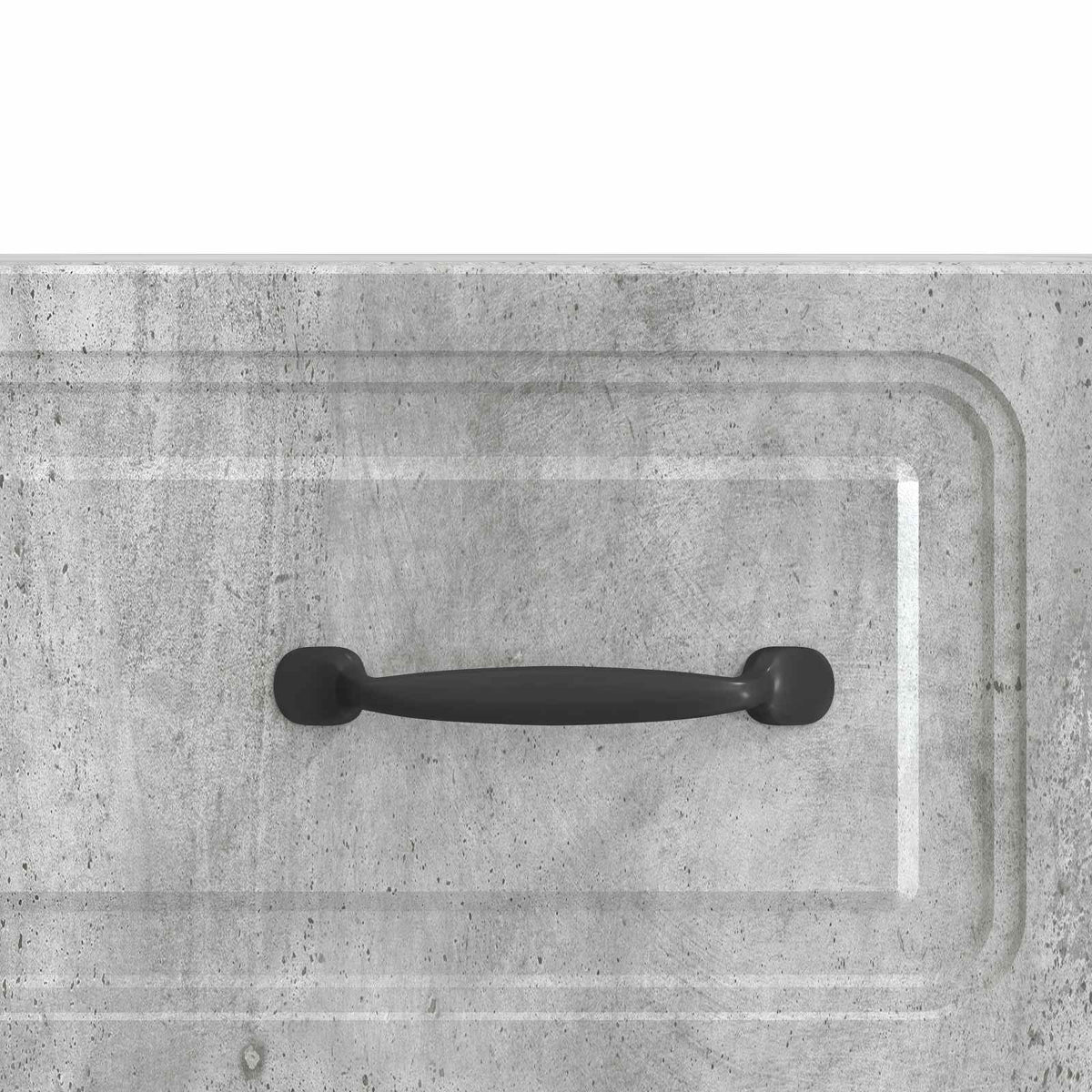 TV-Schränk 147 x 34,5 x 27 cm Betongrau Holzwerkstoff
