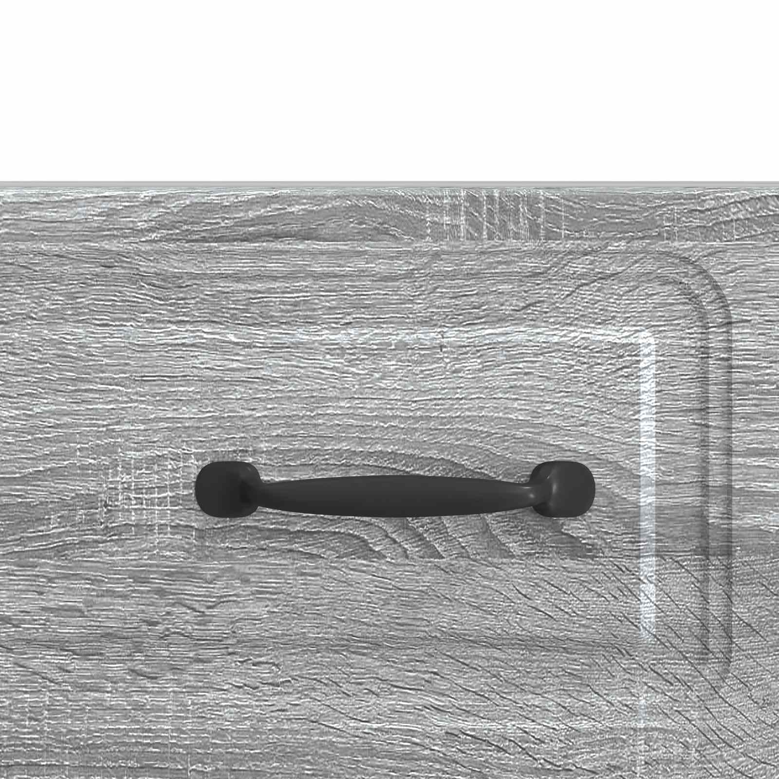 TV-Schränk 147 x 34,5 x 27 cm Sonoma-Grau Holzwerkstoff