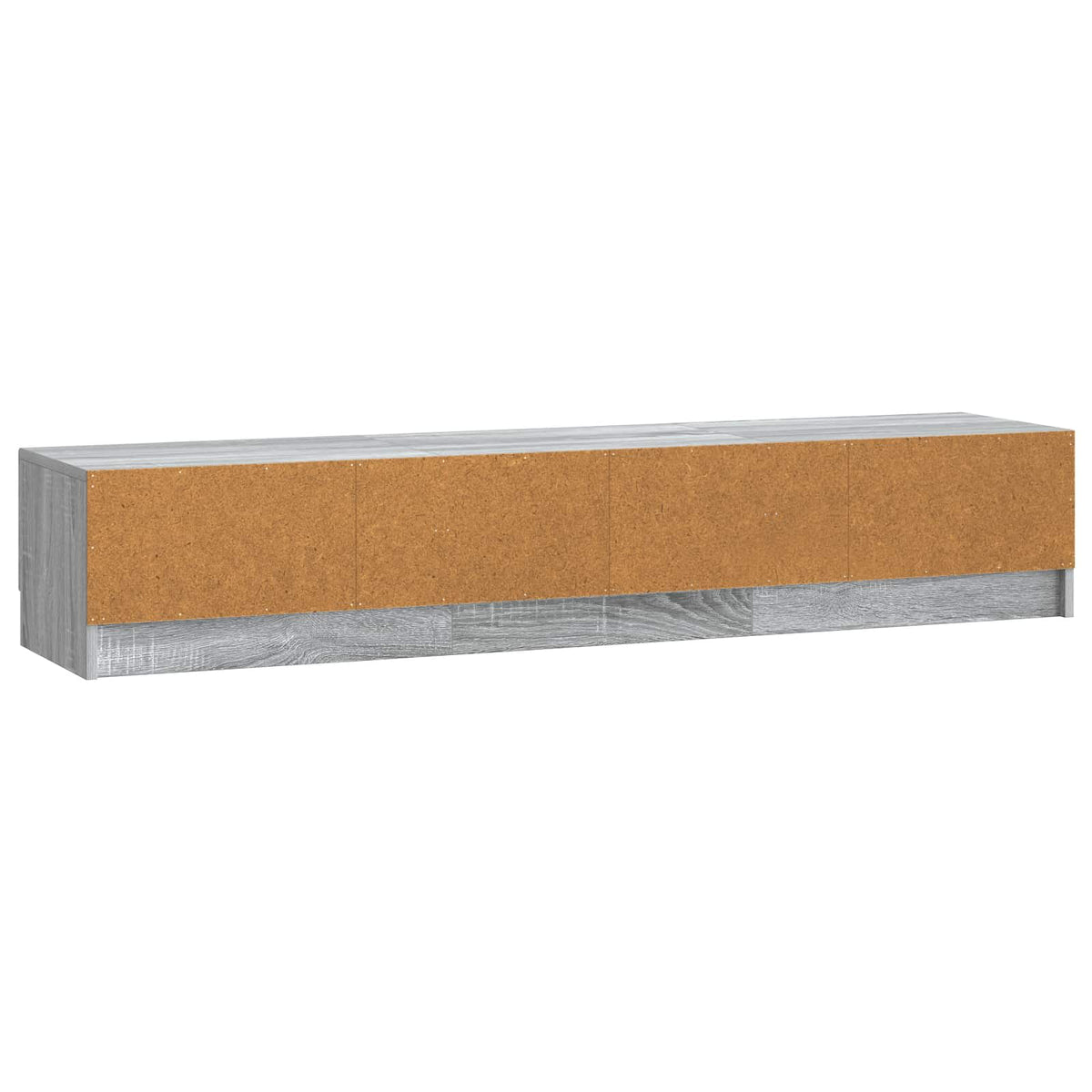 TV-Schränk 147 x 34,5 x 27 cm Sonoma-Grau Holzwerkstoff
