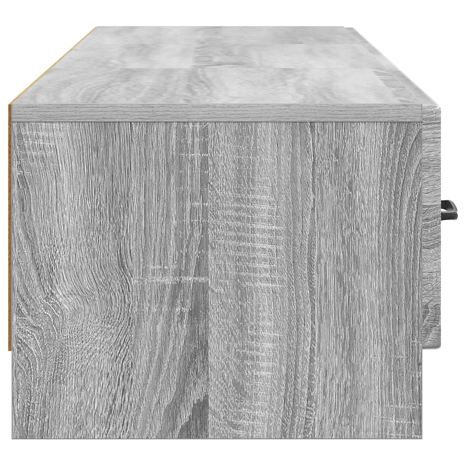 TV-Schränk 147 x 34,5 x 27 cm Sonoma-Grau Holzwerkstoff