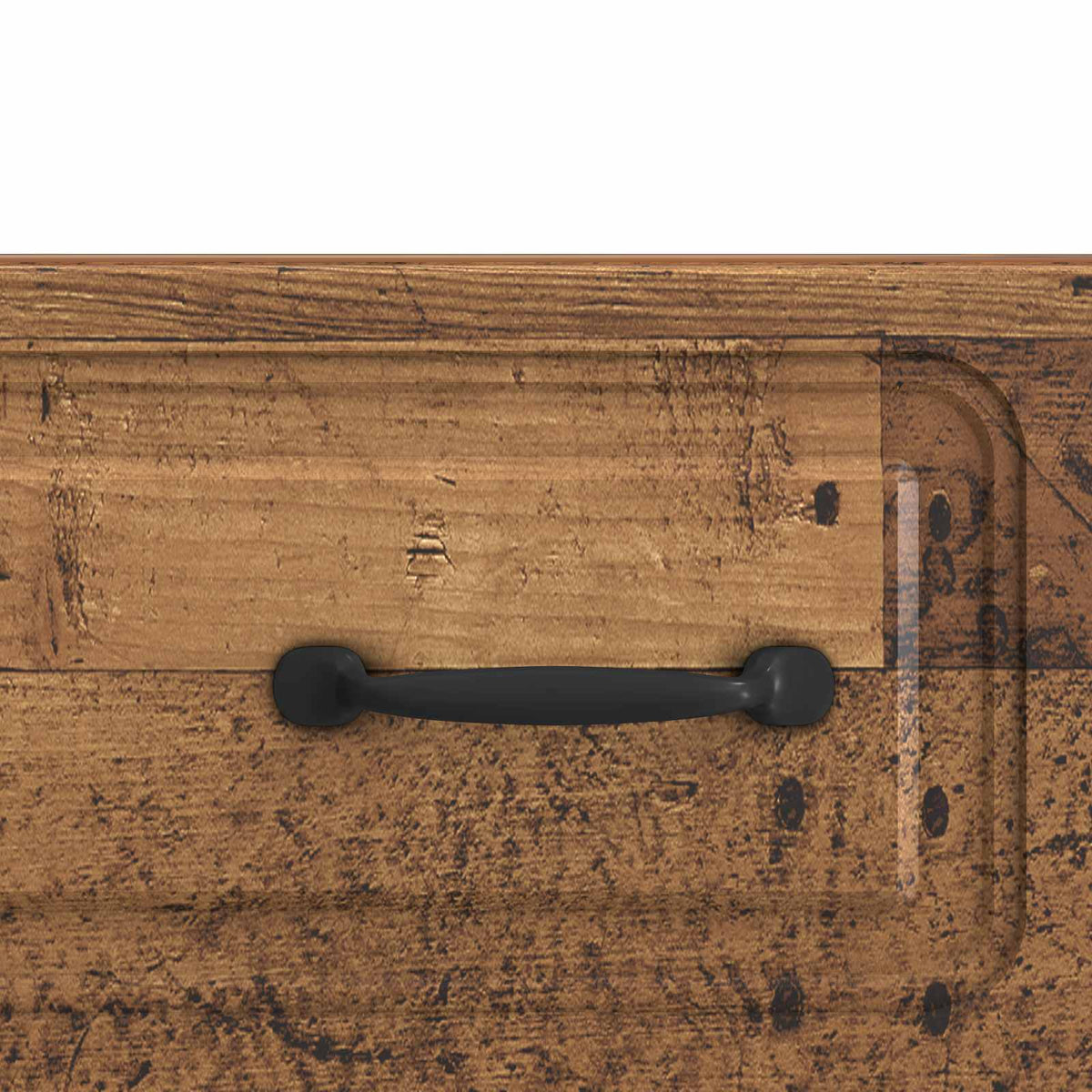 TV-Schränk 147 x 34,5 x 27 cm Altholz Holzwerkstoff