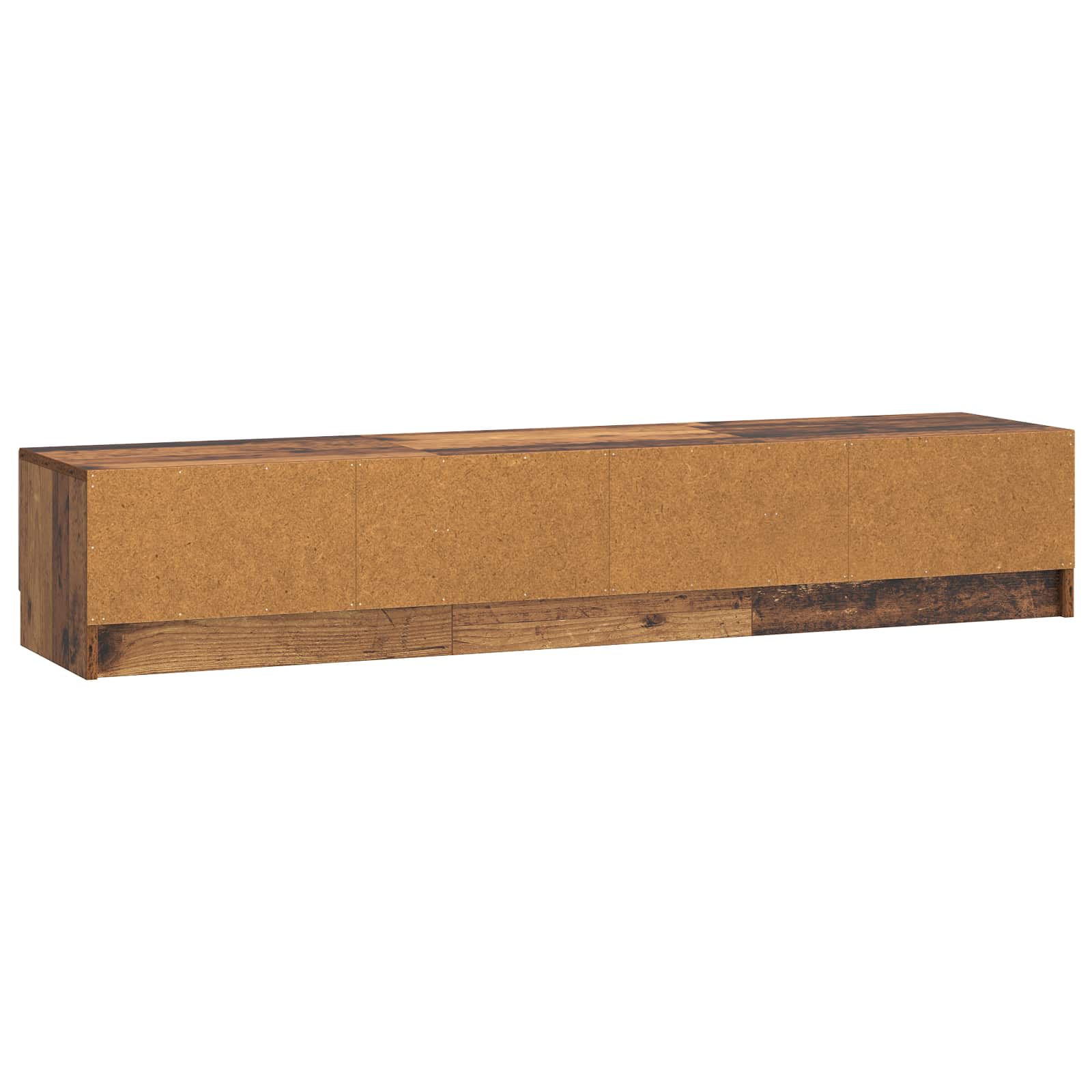 TV-Schränk 147 x 34,5 x 27 cm Altholz Holzwerkstoff
