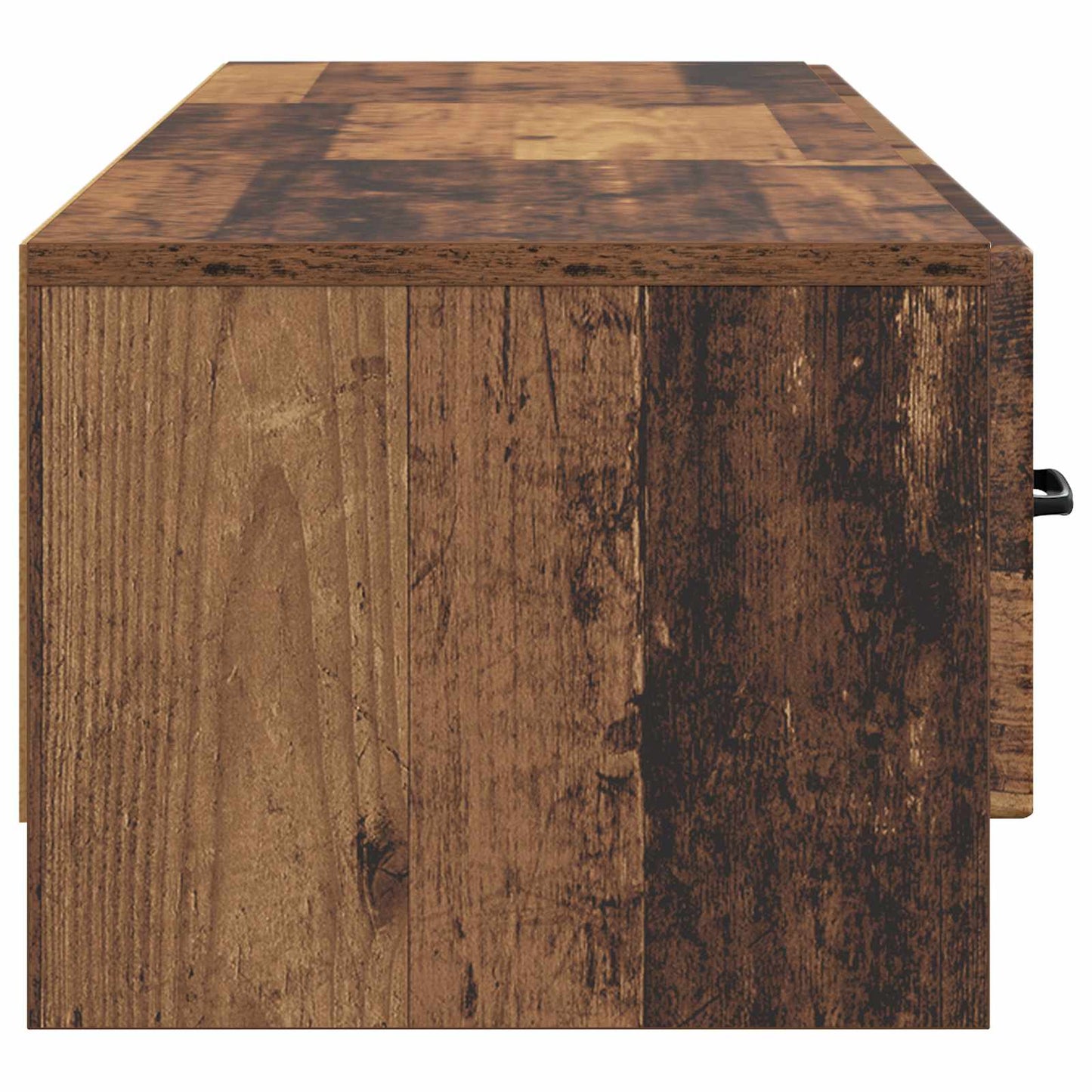 TV-Schränk 147 x 34,5 x 27 cm Altholz Holzwerkstoff