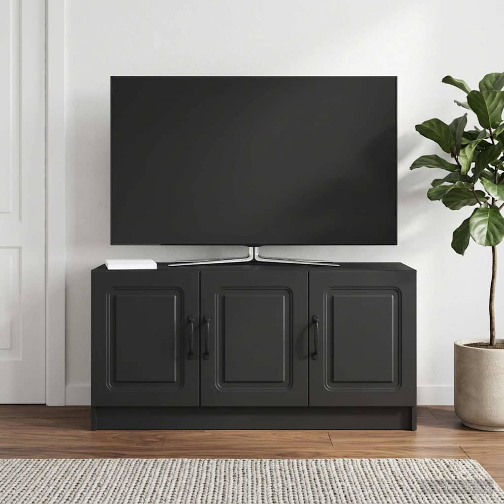 TV-Schränk Schwarz 99 x 34,5 x 47 cm Holzwerkstoff