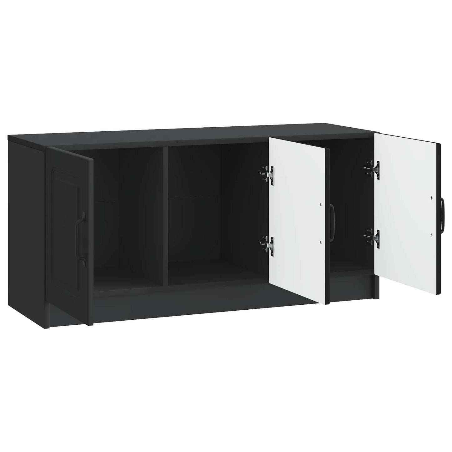 TV-Schränk Schwarz 99 x 34,5 x 47 cm Holzwerkstoff