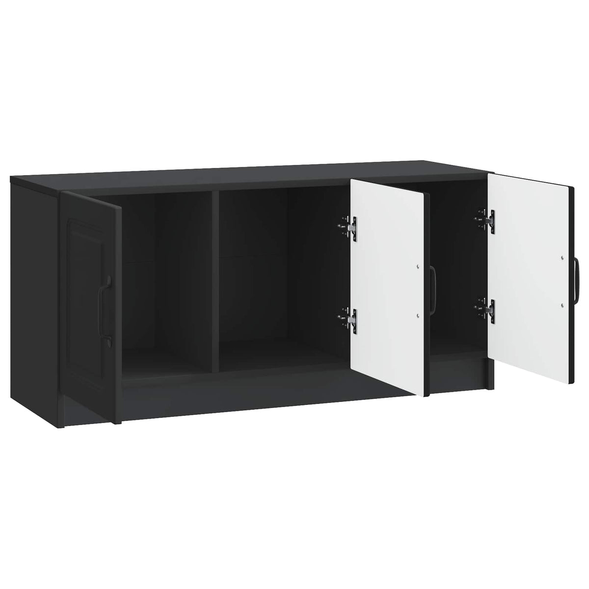 TV-Schränk Schwarz 99 x 34,5 x 47 cm Holzwerkstoff