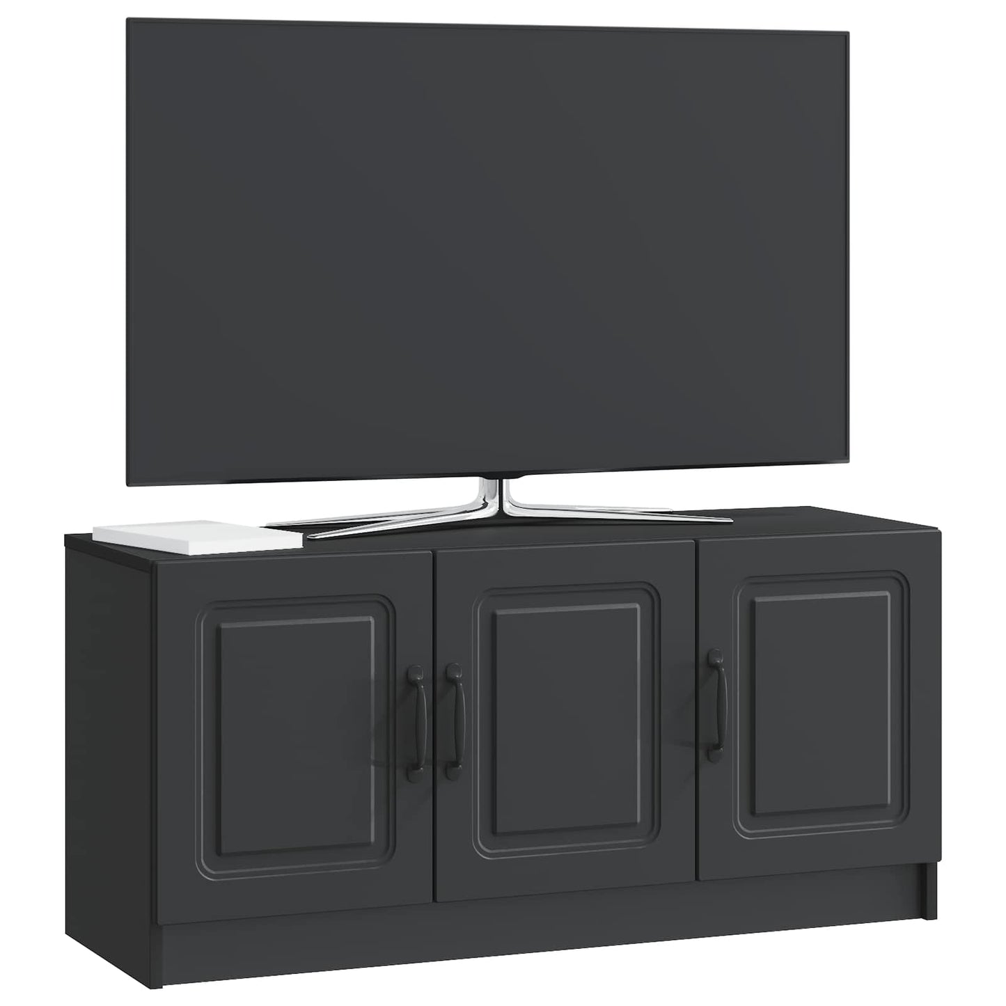 TV-Schränk Schwarz 99 x 34,5 x 47 cm Holzwerkstoff