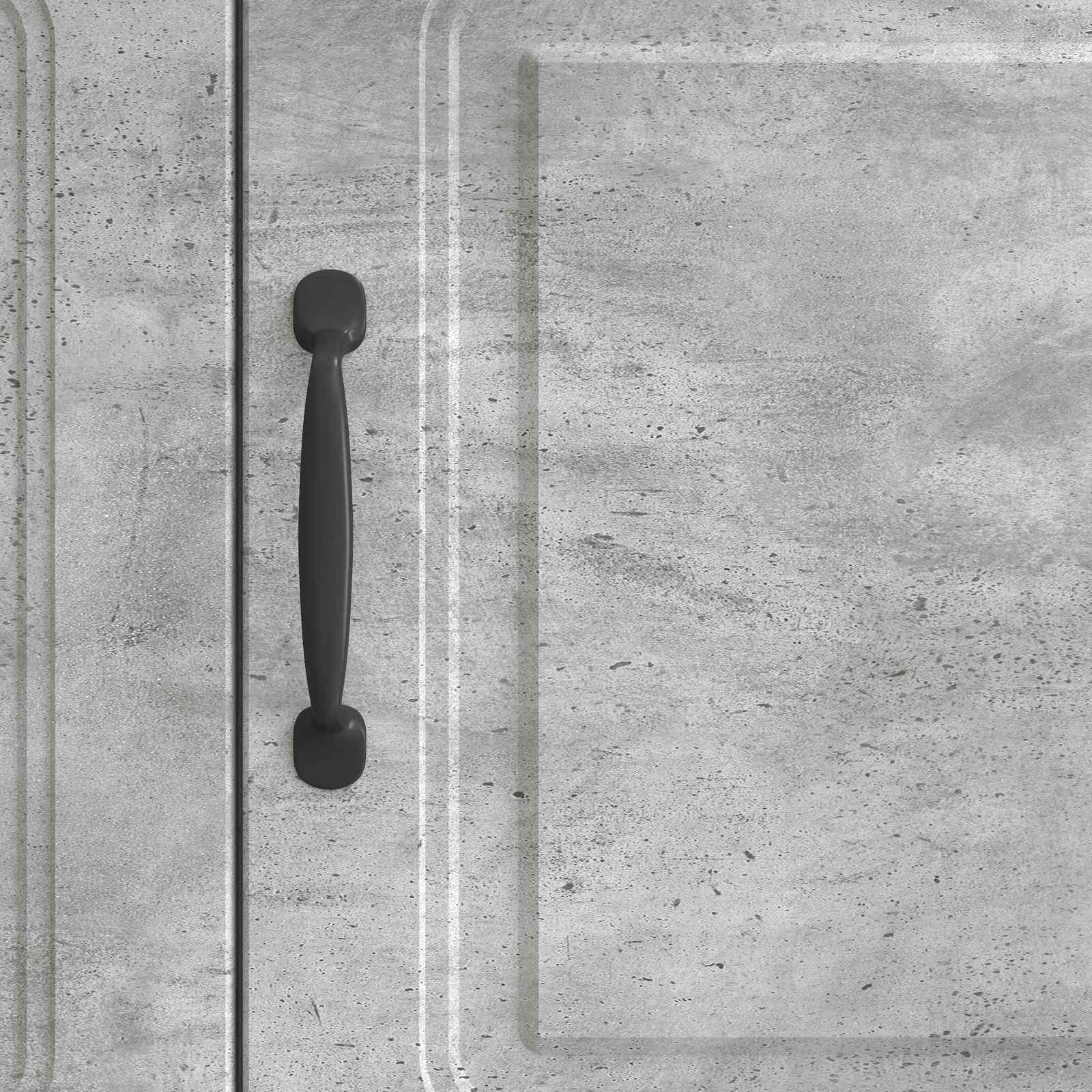 TV-Schränk Betongrau 99 x 34,5 x 47 cm Holzwerkstoff