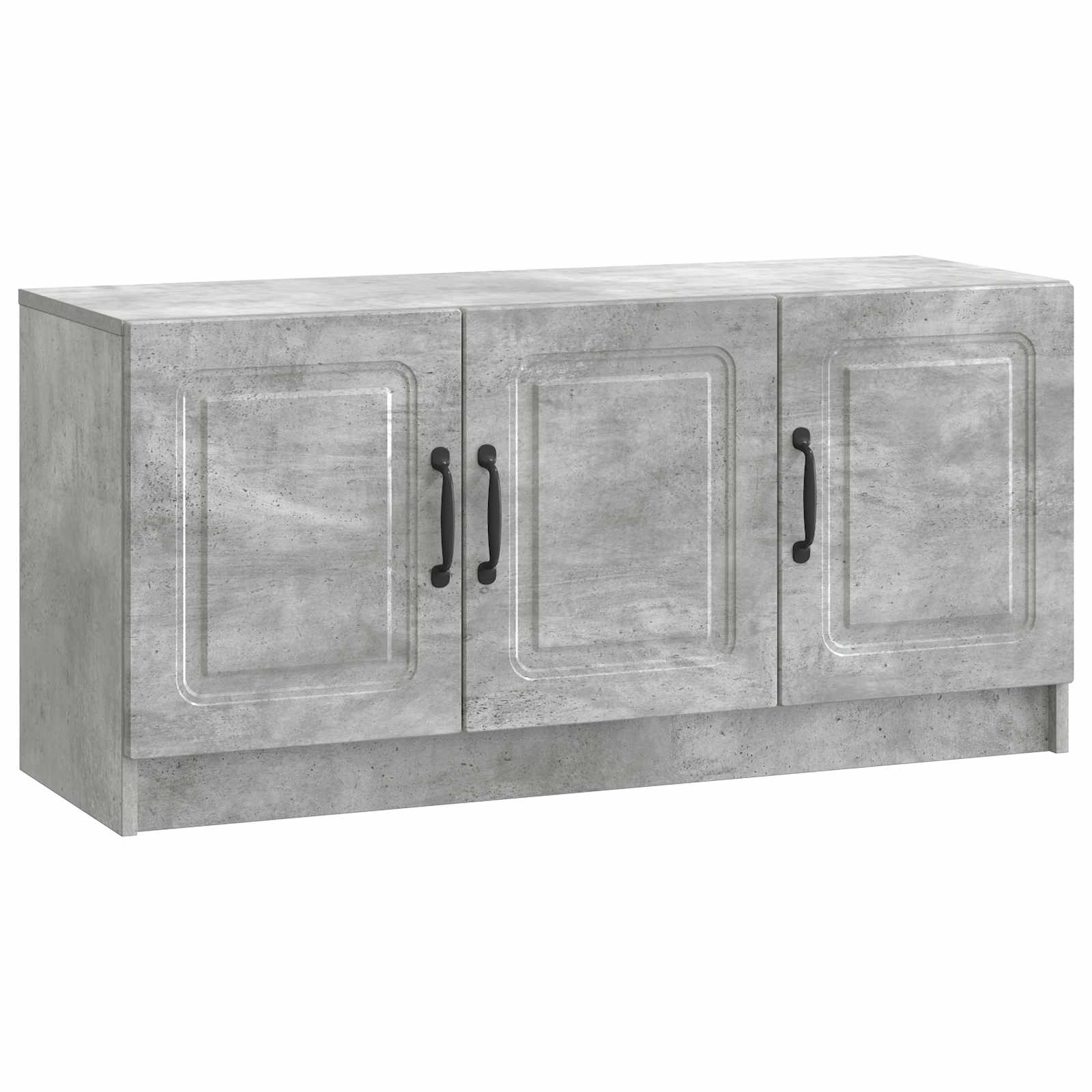 TV-Schränk Betongrau 99 x 34,5 x 47 cm Holzwerkstoff