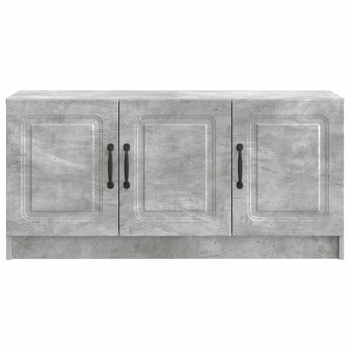 TV-Schränk Betongrau 99 x 34,5 x 47 cm Holzwerkstoff