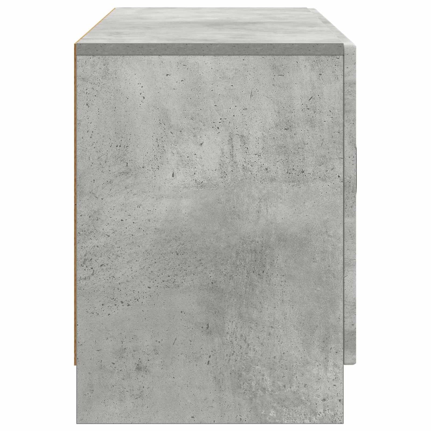 TV-Schränk Betongrau 99 x 34,5 x 47 cm Holzwerkstoff