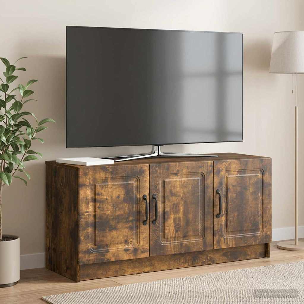 TV-Schränk Geräucherte Eiche 99 x 34,5 x 47 cm Holzwerkstoff