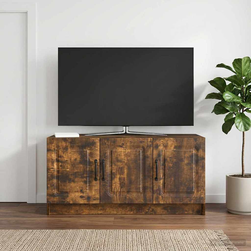 TV-Schränk Geräucherte Eiche 99 x 34,5 x 47 cm Holzwerkstoff