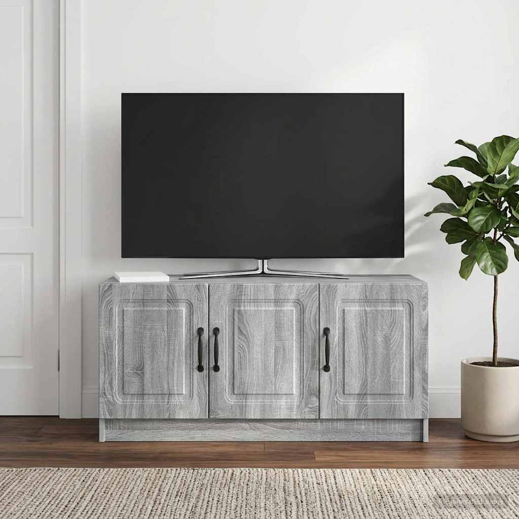 TV-Schränk Graues Sonoma 99 x 34,5 x 47 cm Holzwerkstoff