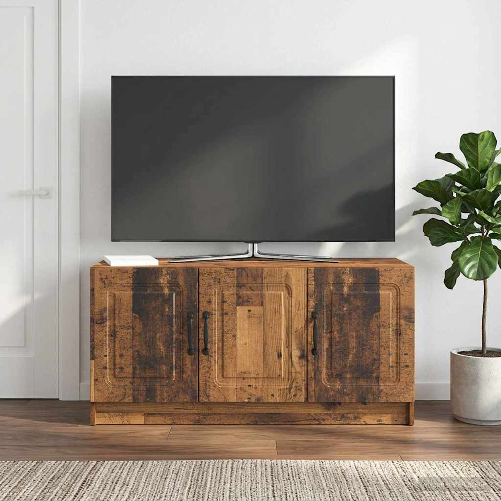 TV-Schränk Altholz 99 x 34,5 x 47 cm Holzwerkstoff