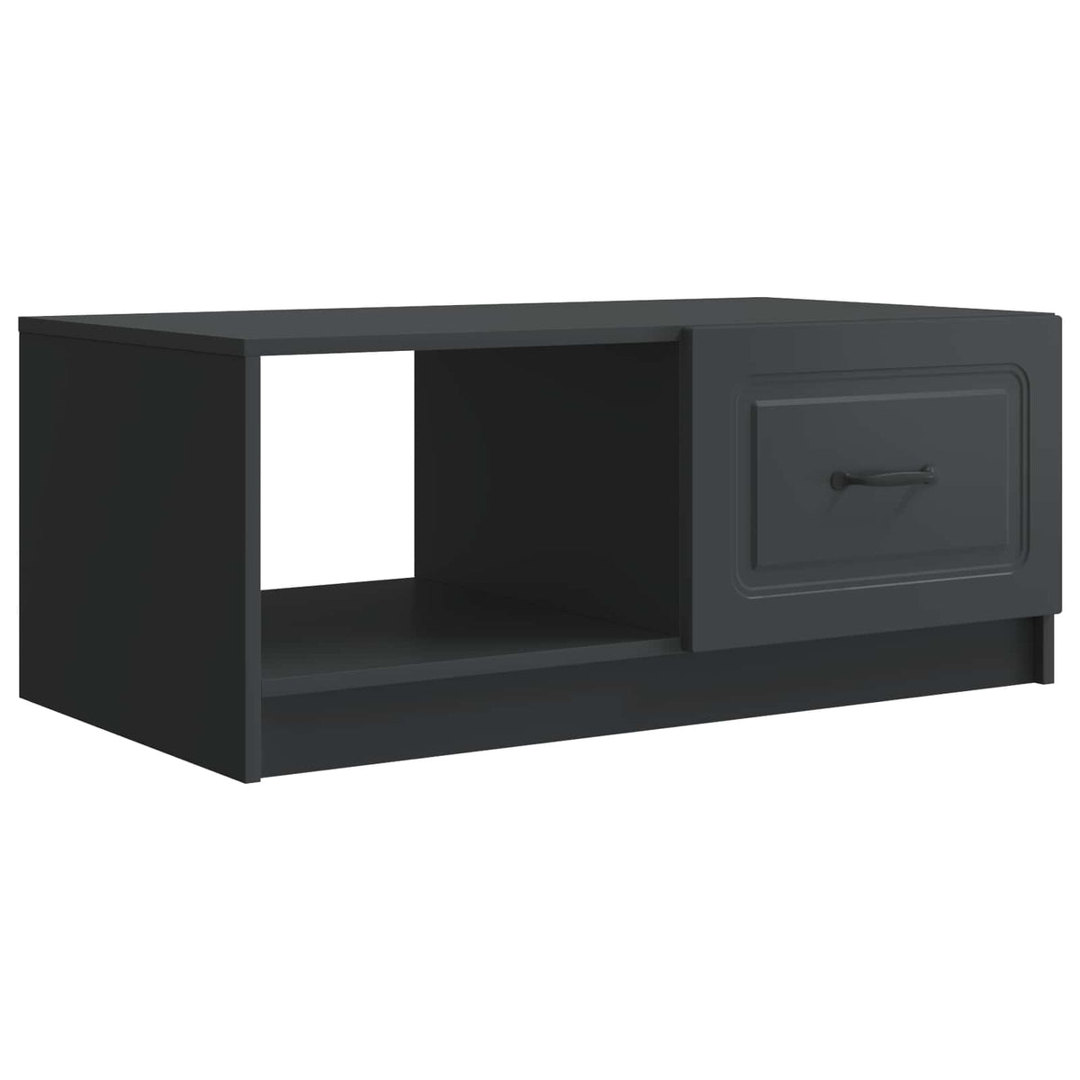 Couchtisch Schwarz 90 x 50 x 37 cm Holzwerkstoff