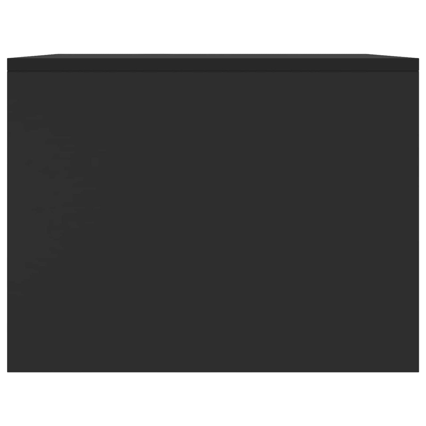 Couchtisch Schwarz 90 x 50 x 37 cm Holzwerkstoff