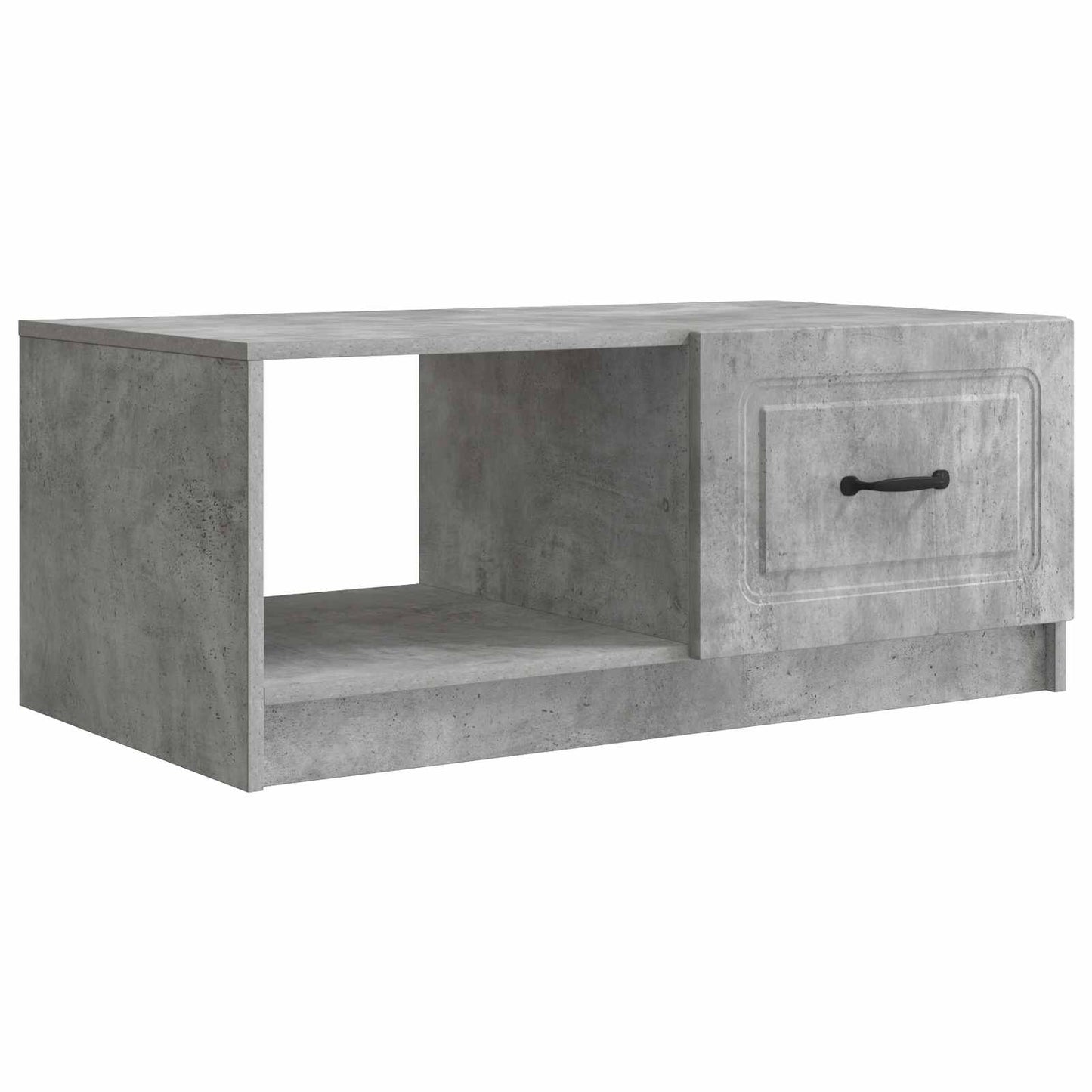 Couchtisch Betongrau 90 x 50 x 37 cm Holzwerkstoff
