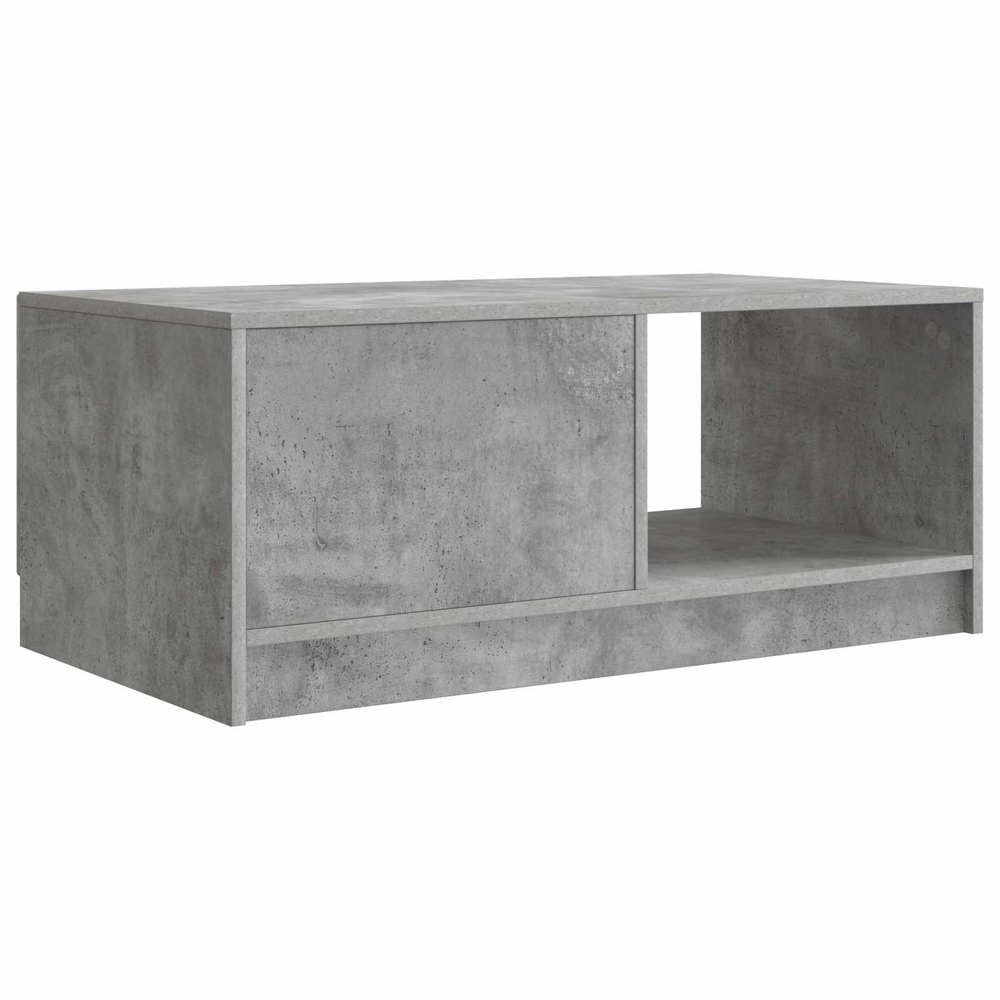 Couchtisch Betongrau 90 x 50 x 37 cm Holzwerkstoff
