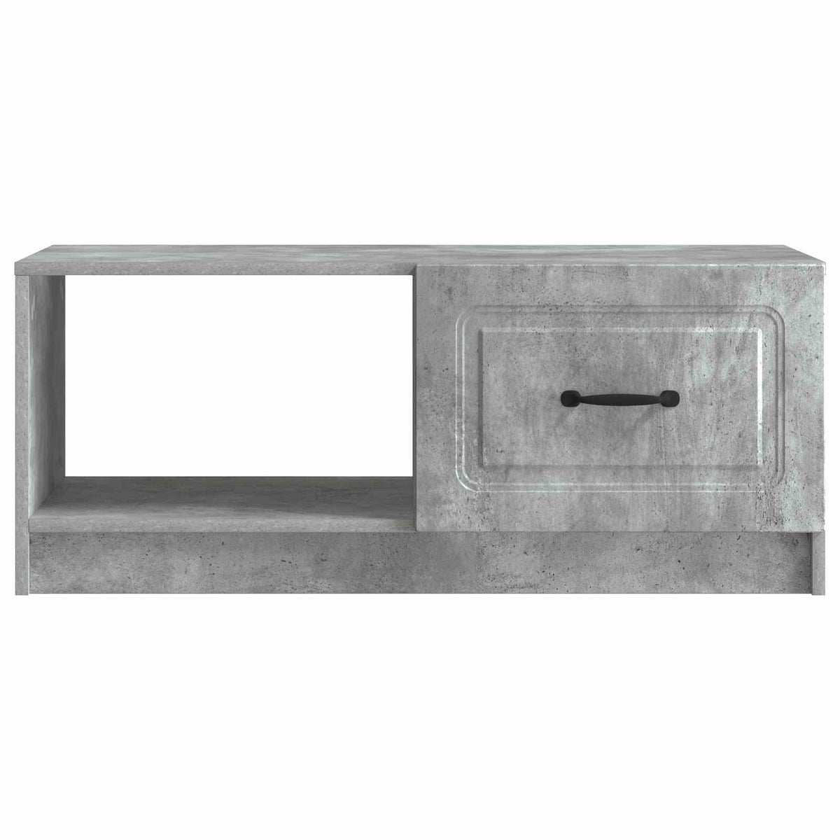 Couchtisch Betongrau 90 x 50 x 37 cm Holzwerkstoff