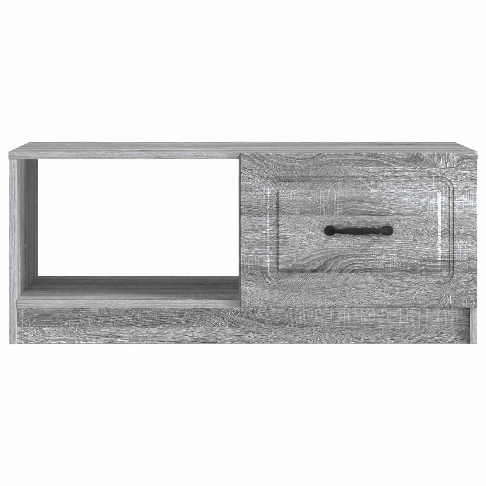 Couchtisch Sonoma-Grau 90 x 50 x 37 cm Holzwerkstoff