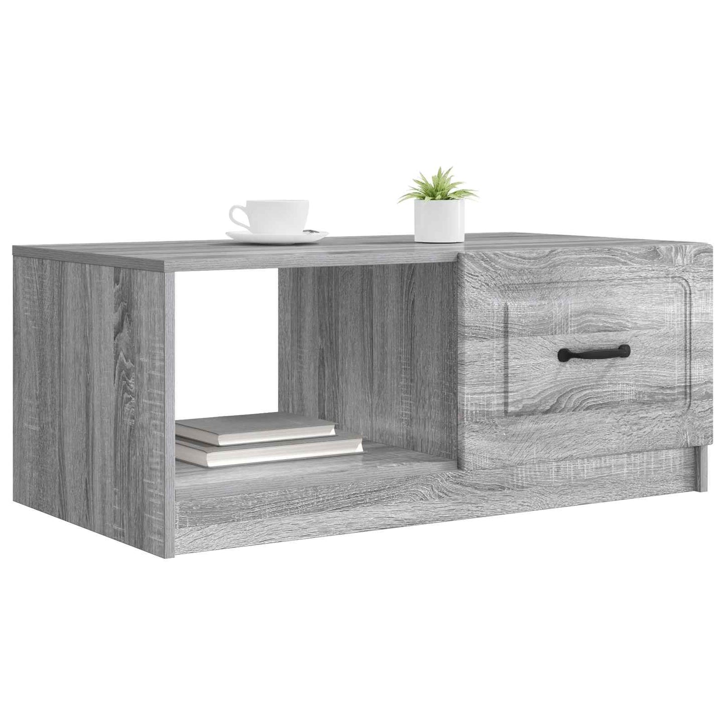 Couchtisch Sonoma-Grau 90 x 50 x 37 cm Holzwerkstoff