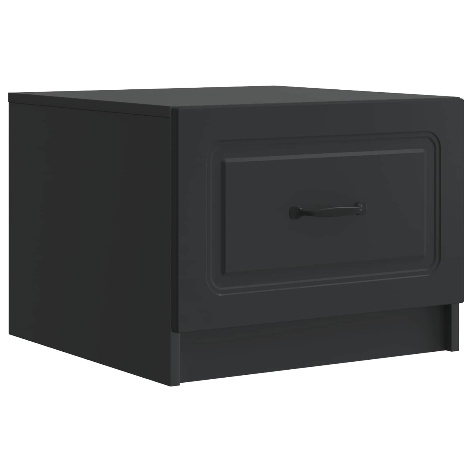 Couchtisch Schwarz 49 x 50 x 37 cm Holzwerkstoff