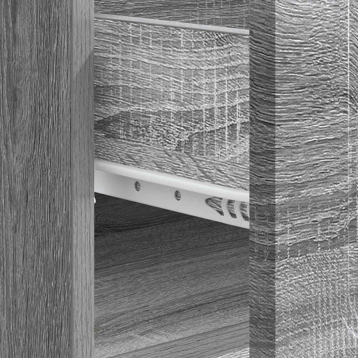 Couchtisch Sonoma-Grau 49 x 50 x 37 cm Holzwerkstoff