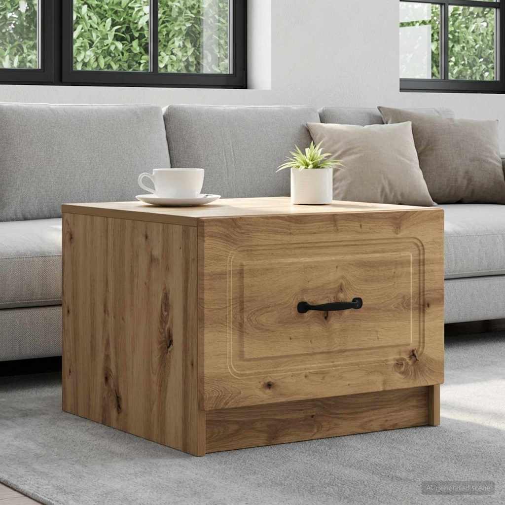 Couchtisch Artisan-Eiche 49 x 50 x 37 cm Holzwerkstoff