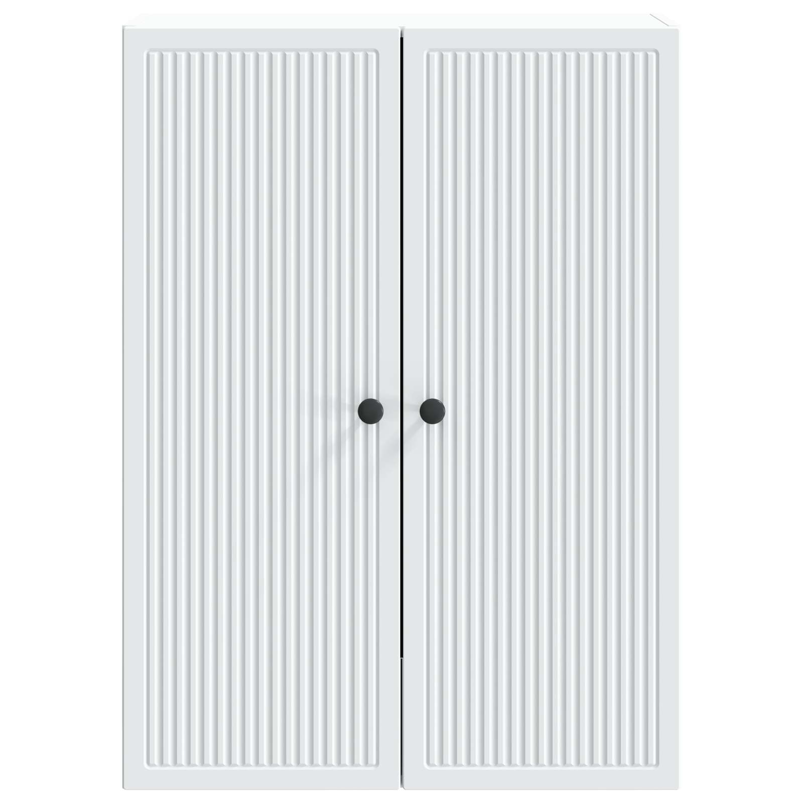 Wandschrank Weiß 66 x 34,5 x 90 cm Holzwerkstoff