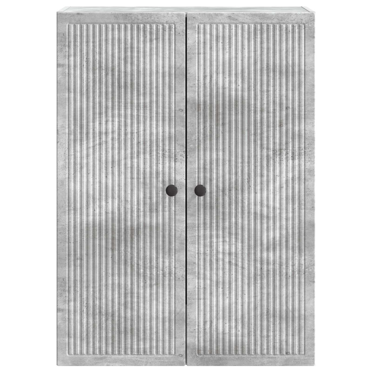 Wandschrank Betongrau 66 x 34,5 x 90 cm Holzwerkstoff
