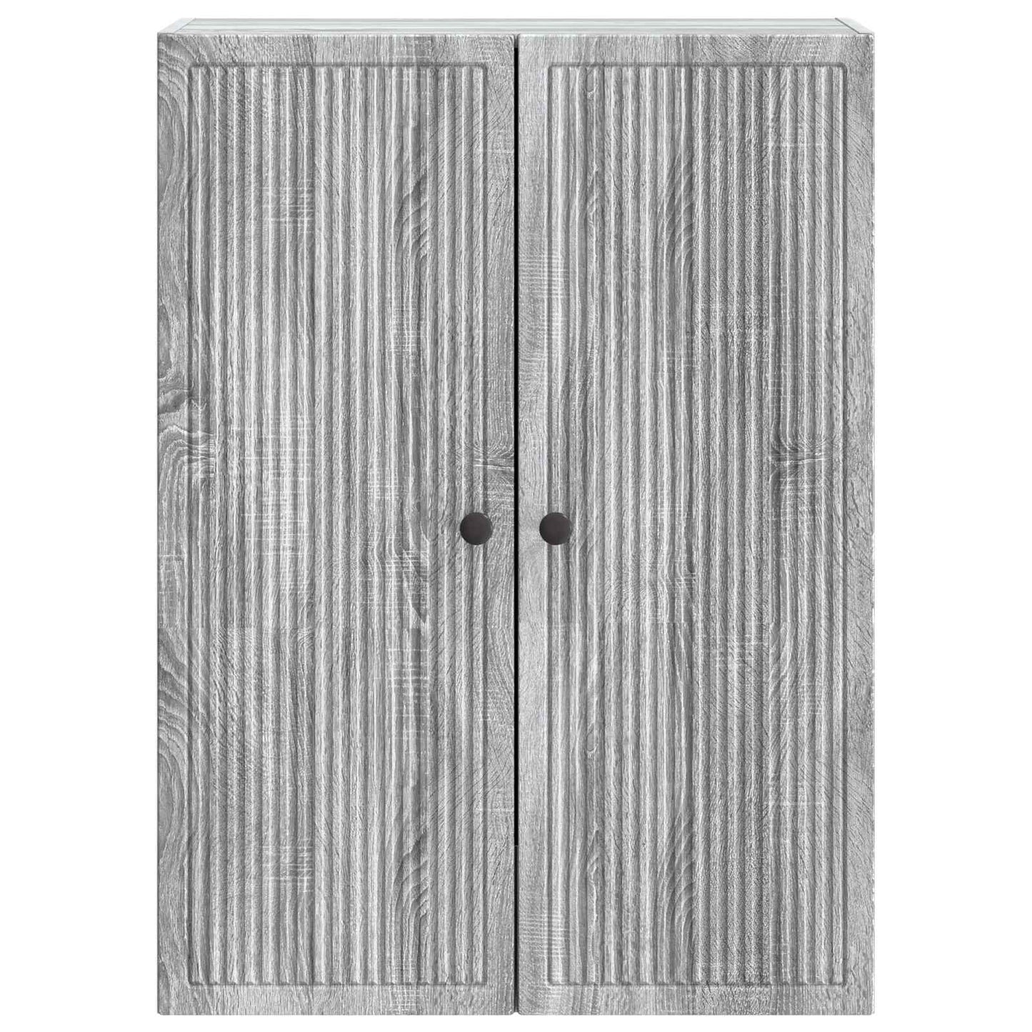 Wandschrank Grau Sonoma 66 x 34,5 x 90 cm Holzwerkstoff