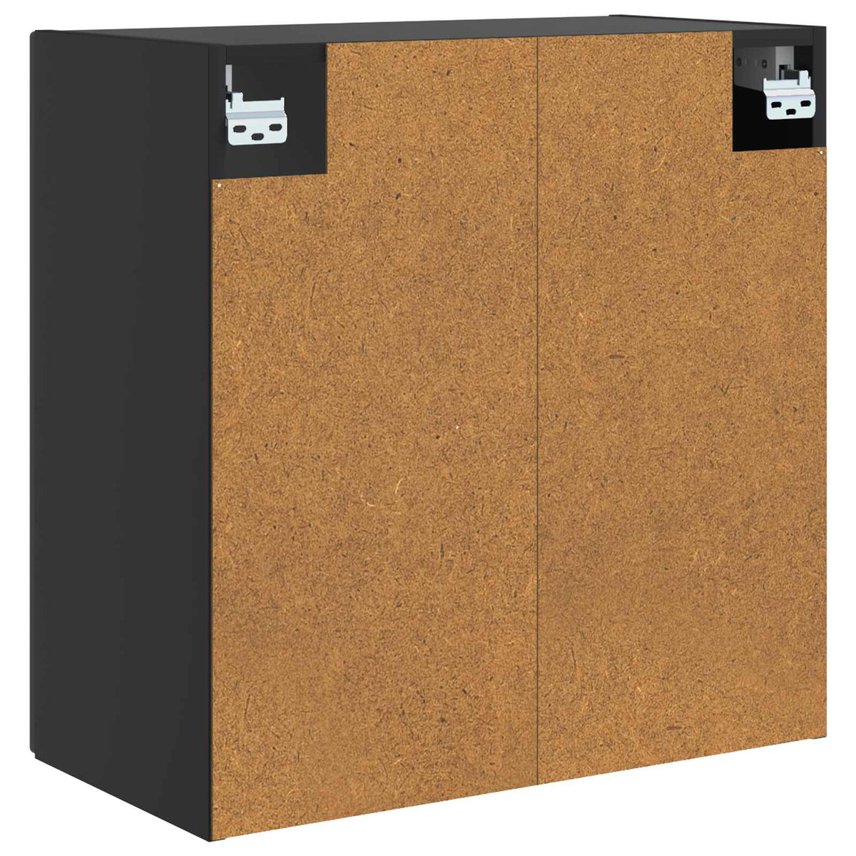 Wandschrank Schwarz 59 x 31 x 60 cm Holzwerkstoff