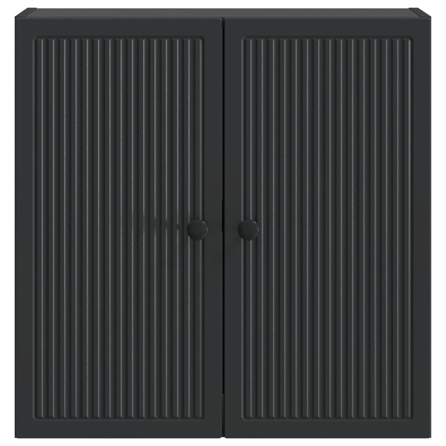 Wandschrank Schwarz 59 x 31 x 60 cm Holzwerkstoff